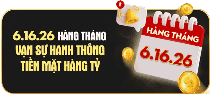 Hình ảnh các biểu tượng khuyến mãi và tiền thưởng tại Vin77 Win